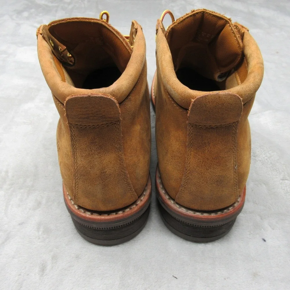 Timberland Mens Boots 9 Brown Leather Westbank Chukka Waterproof Lace-Up Outdoor